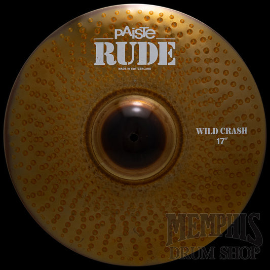 Paiste 17" Rude Wild Crash Cymbal