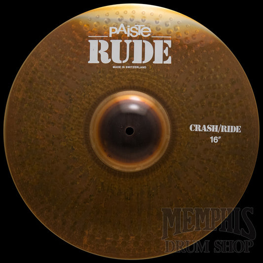Paiste 16" Rude Crash/Ride Cymbal
