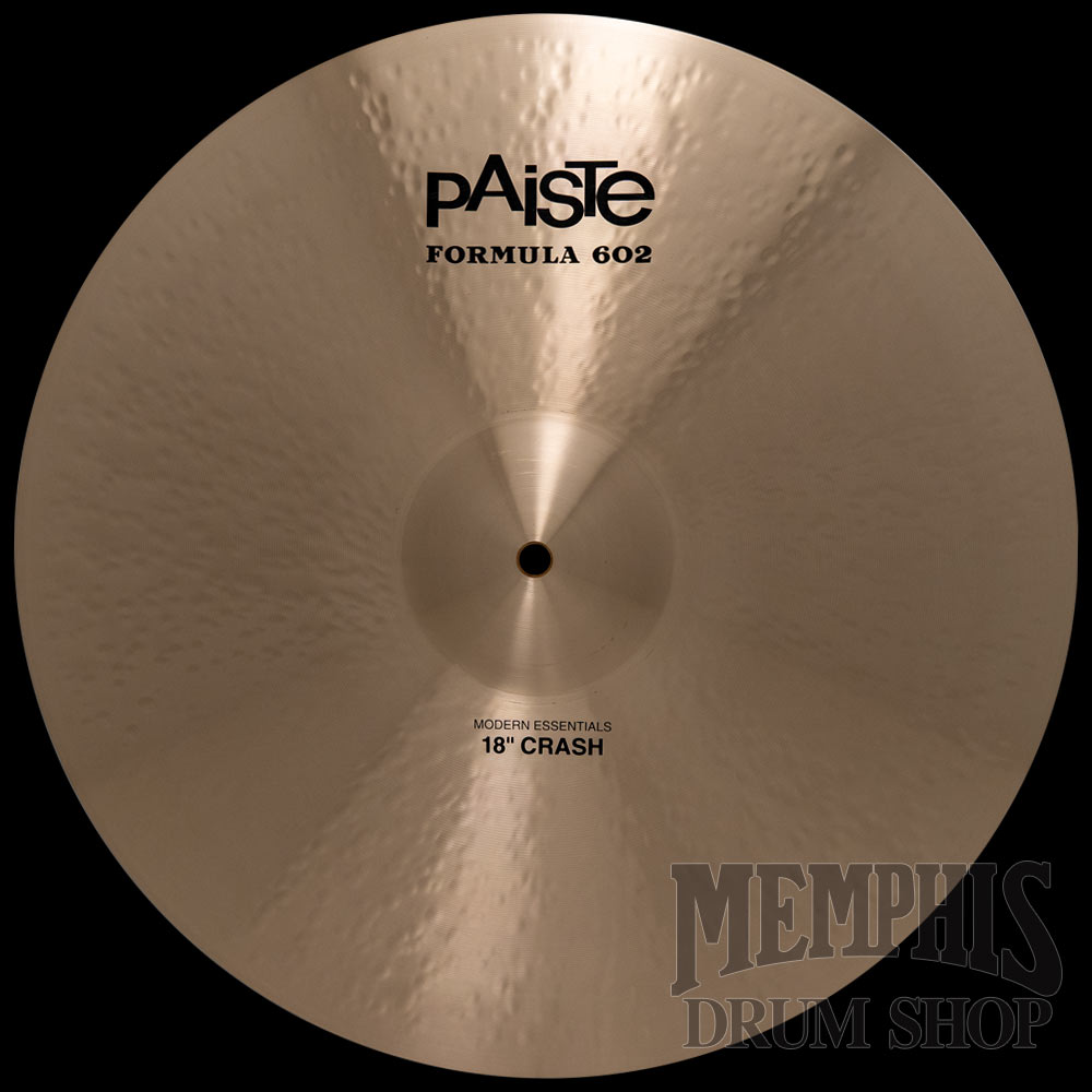 Paiste 18" Formula 602 Modern Essentials Crash Cymbal