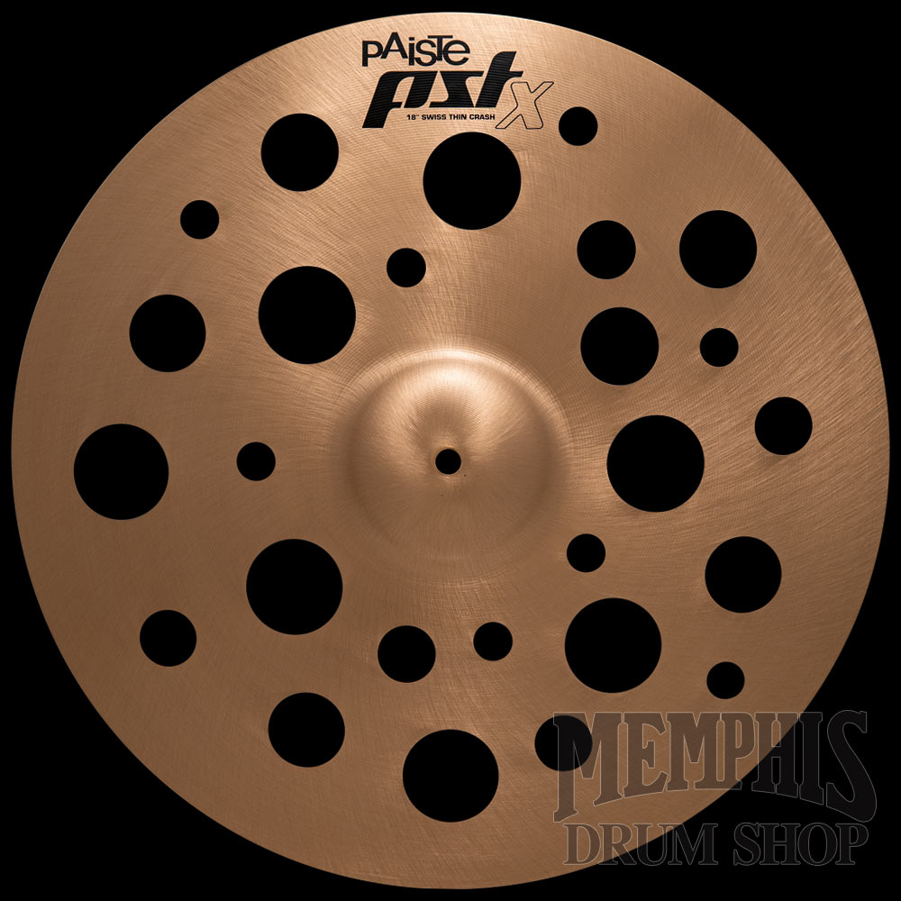 Paiste 18" PST X Swiss Thin Crash Cymbal