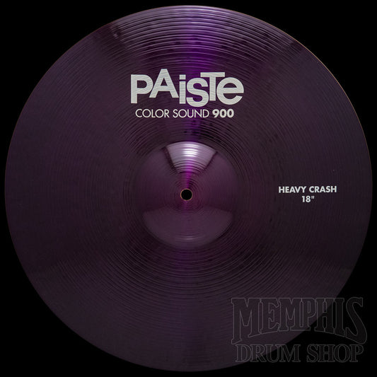 Paiste 18" Color Sound 900 Purple Heavy Crash Cymbal