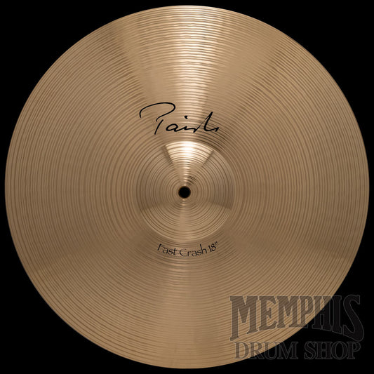 Paiste 18" Signature Fast Crash Cymbal