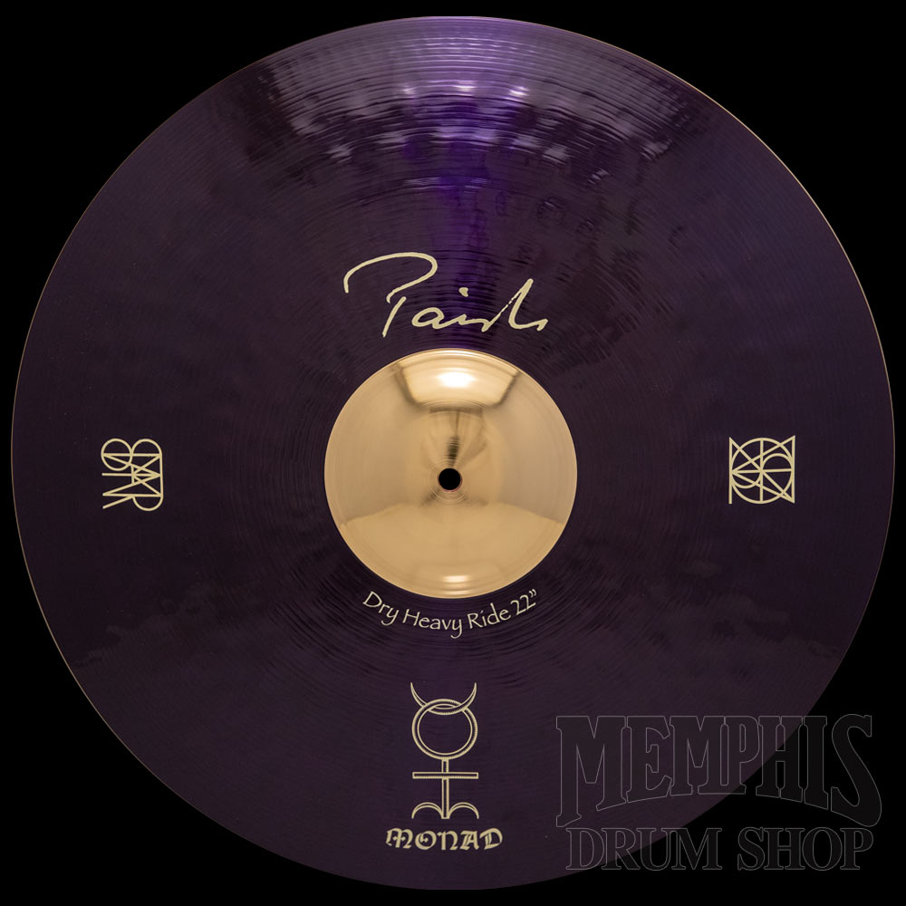 Paiste 22" Signature Dry Heavy Ride Cymbal - Monad