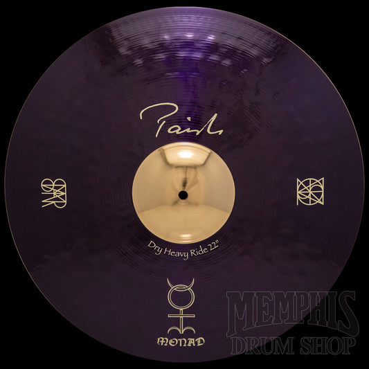 Paiste 22" Signature Dry Heavy Ride Cymbal - Monad