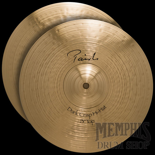 Paiste 13" Signature Dark Crisp Hi-Hats
