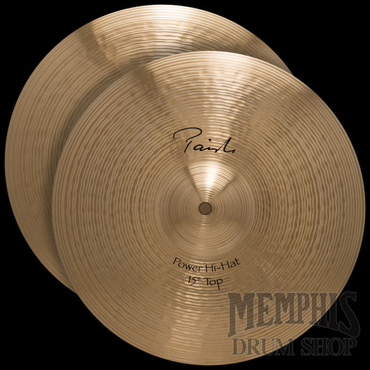 Paiste 15" Signature Power Hi-Hats