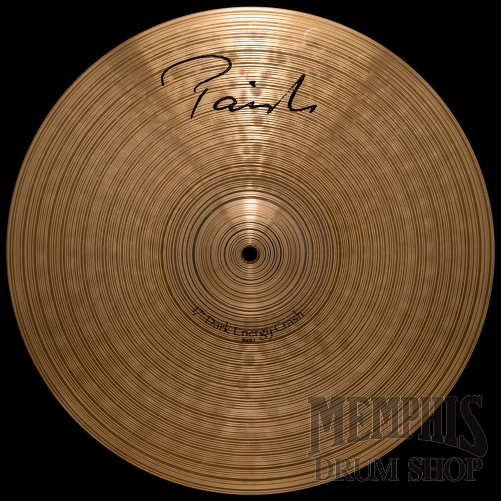 Paiste 17" Signature Dark Energy Mark I Crash Cymbal