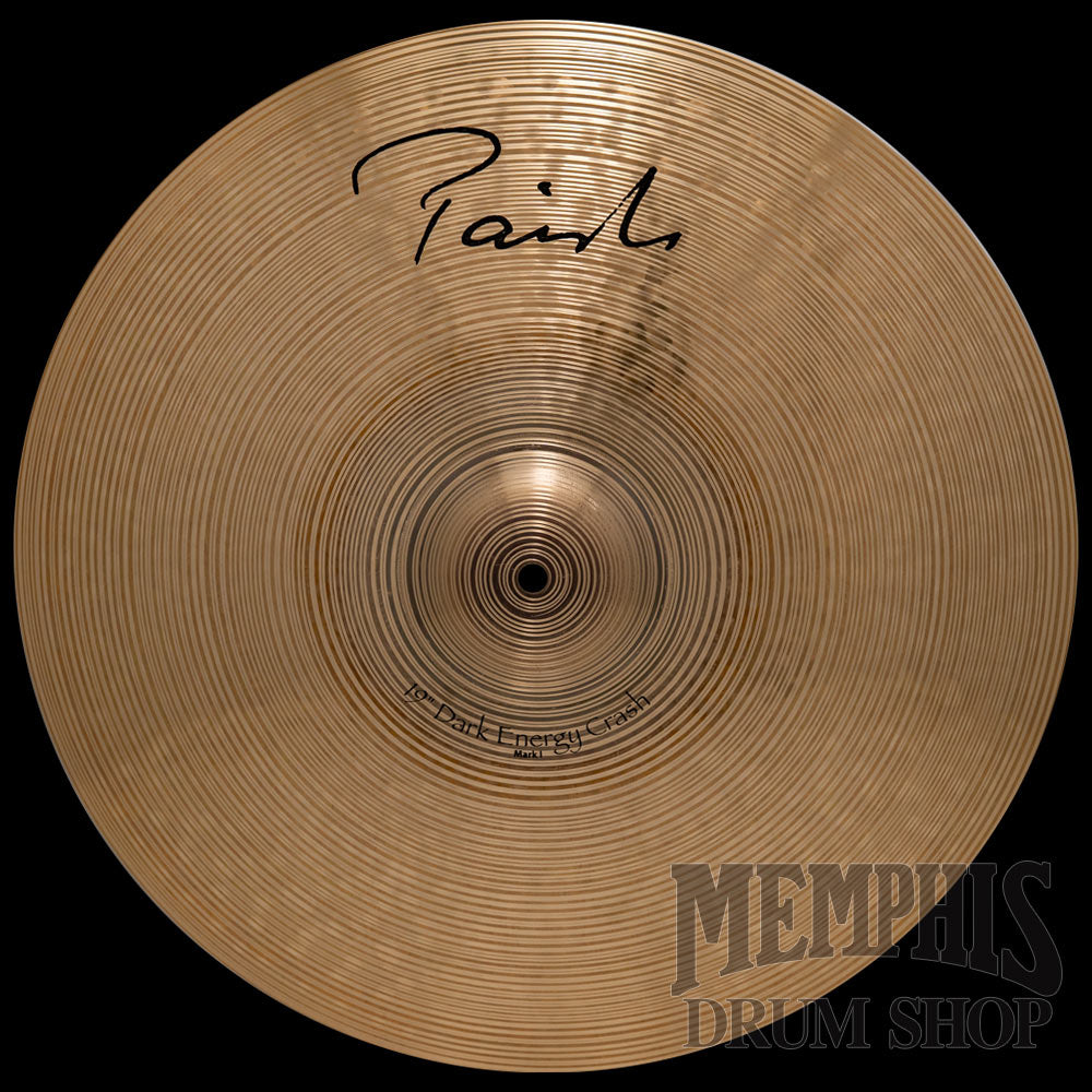 Paiste 19" Signature Dark Energy Mark I Crash Cymbal
