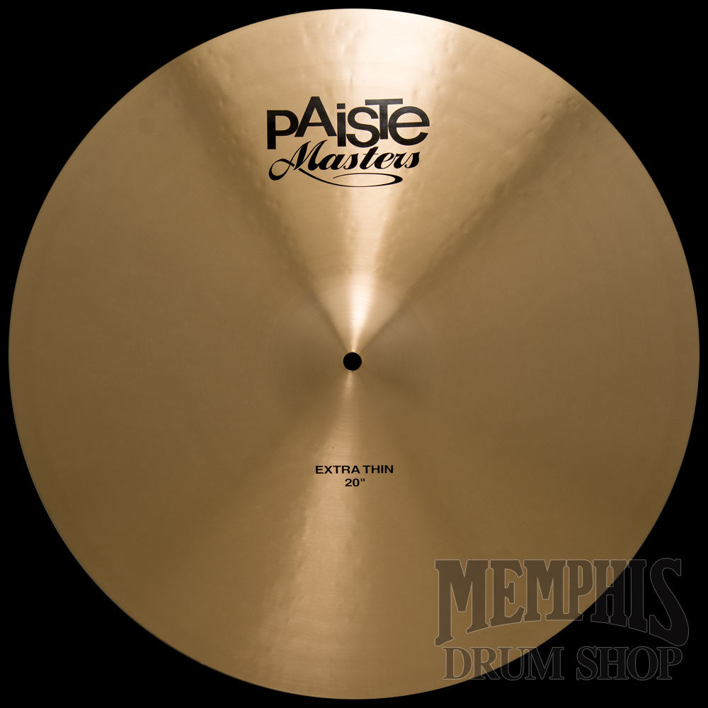 Paiste 20" Masters Extra Thin Cymbal
