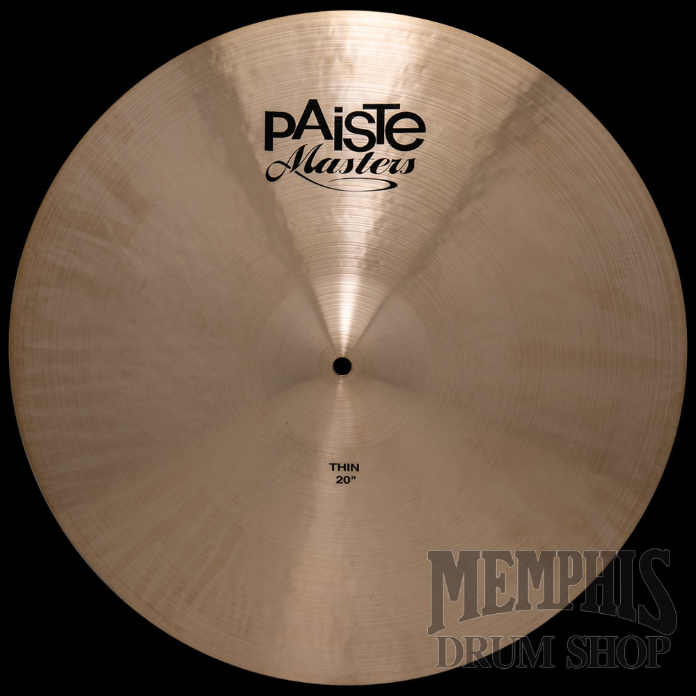 Paiste 20" Masters Thin Cymbal