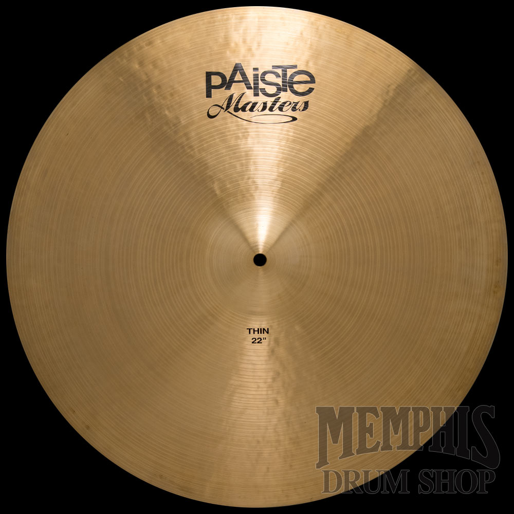 Paiste 22" Masters Thin Cymbal