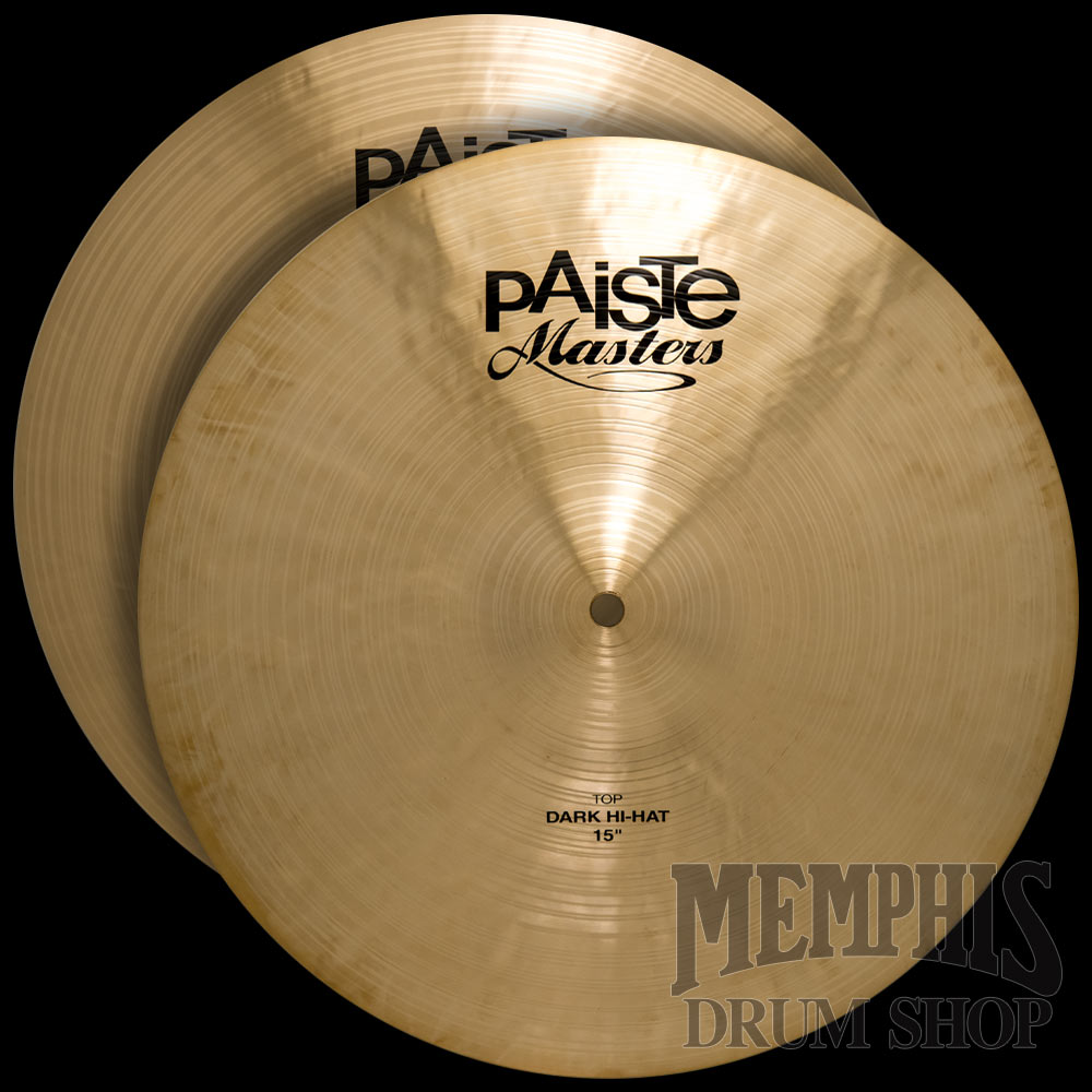 Paiste 15" Masters Dark Hi-Hats