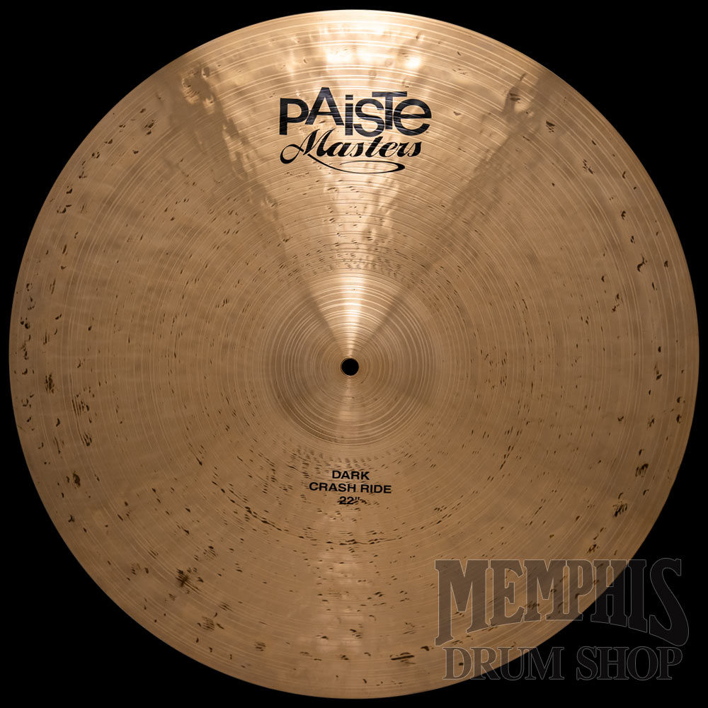 Paiste 22" Masters Dark Crash Ride Cymbal
