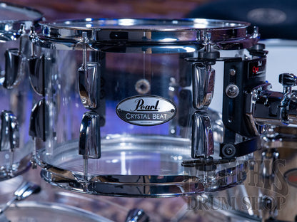 Pearl Crystal Beat Acrylic Drum Set 22/10/12/16 - Ultra Clear