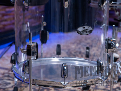 Pearl Crystal Beat Acrylic Drum Set 22/10/12/16 - Ultra Clear
