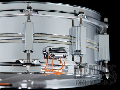 Pearl 14x5 Duoluxe Chrome Over Brass Snare Drum