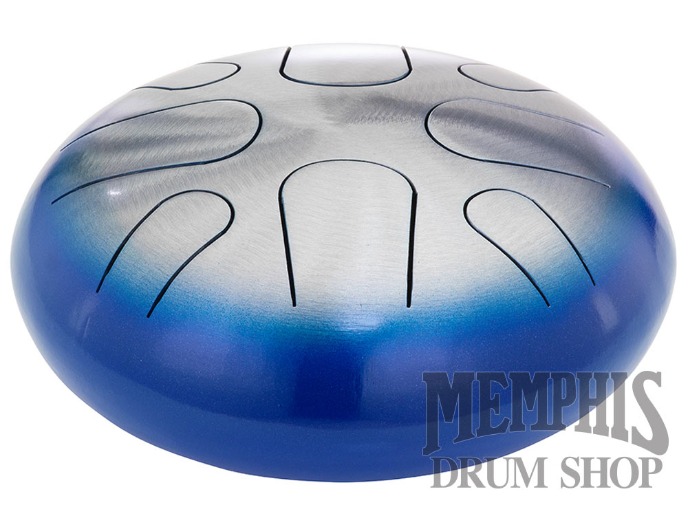 Pearl Tongue Drum 8 Note G Major #687 Blue Burst
