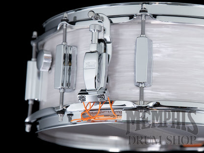 Pearl 14x5.5 President Series Phenolic Snare Drum - Pearl White Oyster