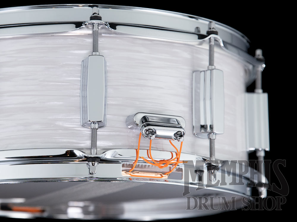 Pearl 14x5.5 President Series Phenolic Snare Drum - Pearl White Oyster