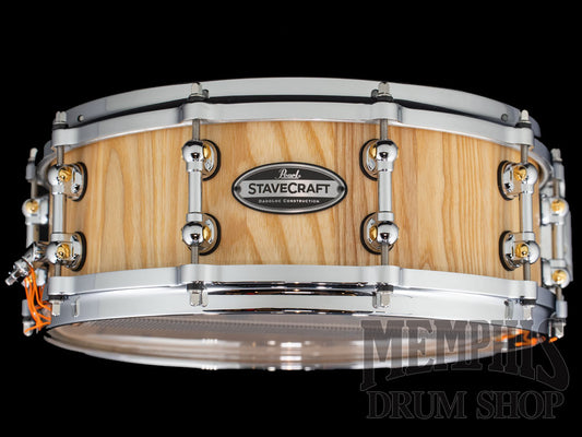 Pearl 14x5 Stavecraft Ashwood Snare Drum