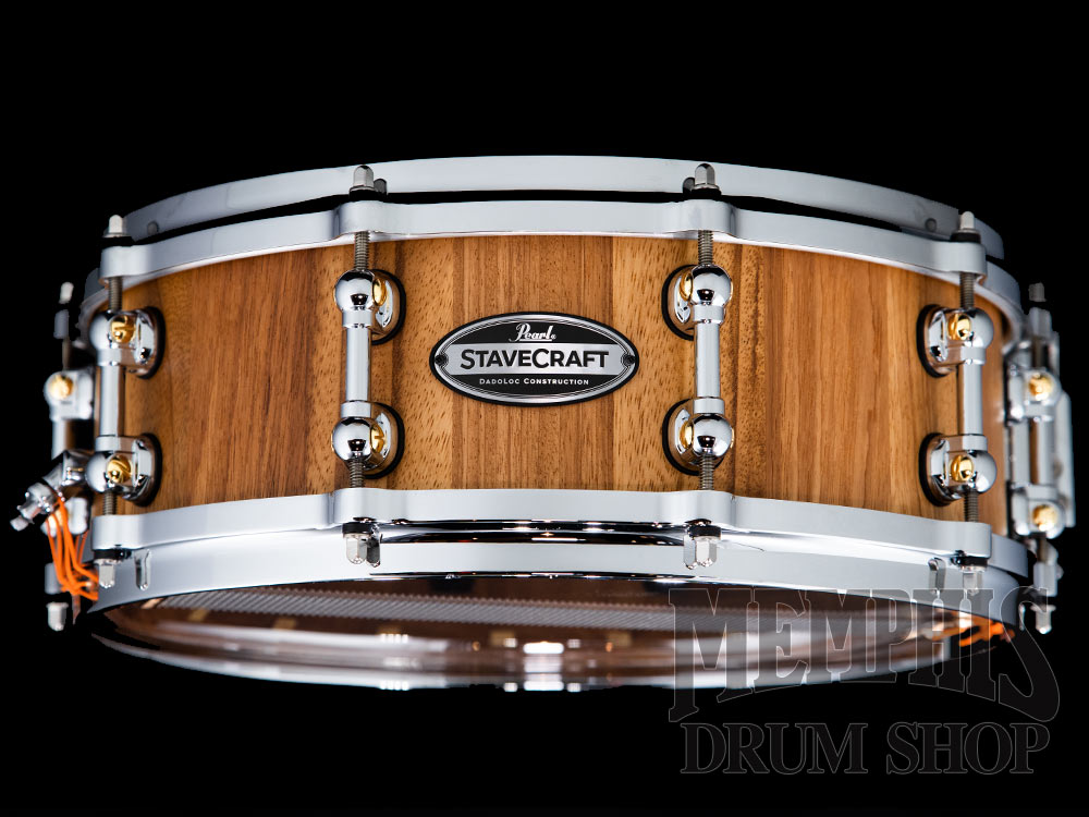 Pearl 14x5 Stavecraft Makha Snare Drum Memphis Drum Shop