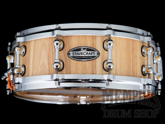 Pearl 14x5 Stavecraft Thai Oak Snare Drum