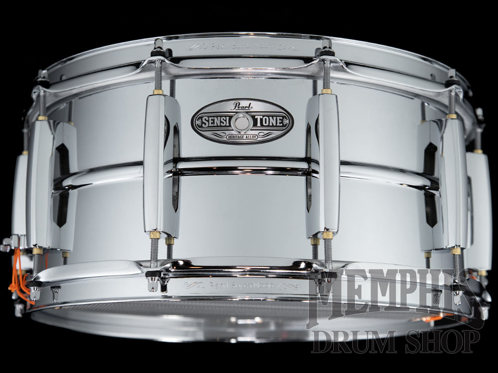 Pearl 14x6.5 SensiTone Heritage Alloy Steel Snare Drum