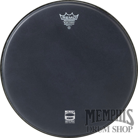 Remo Black Suede Ambassador Snare Side 14" Drumhead