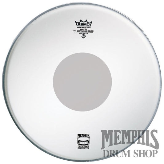 Remo Coated Controlled Sound 14" Drumhead - Black Dot On Bottom