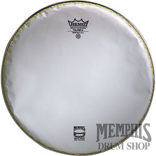 Remo Falams II Smooth White Snare Side 13" Marching Drumhead - Crimped