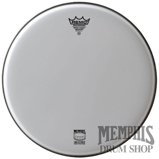 Remo White Suede Emperor 15" Drumhead