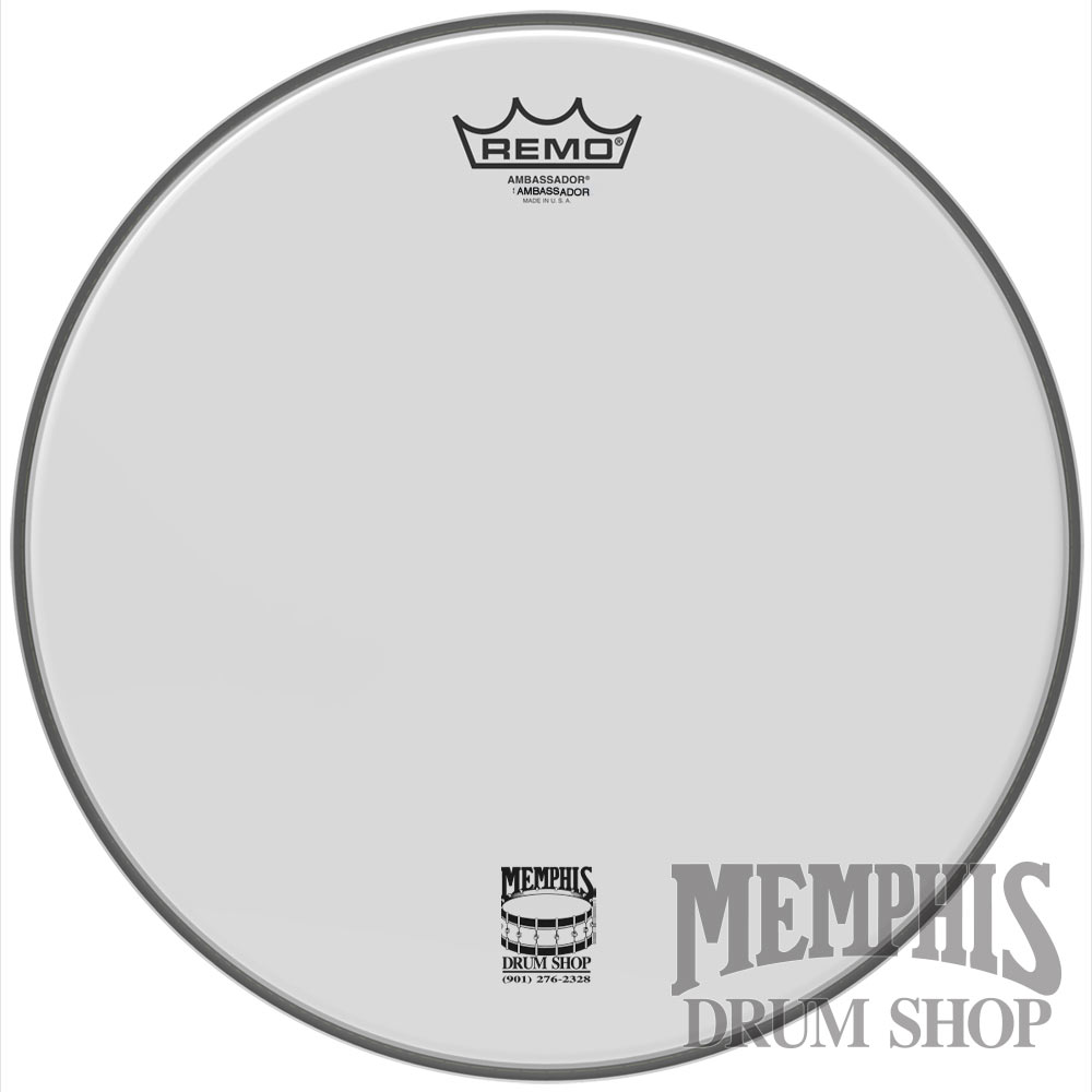 Remo Coated Smooth White Ambassador 20" Bass Drumhead