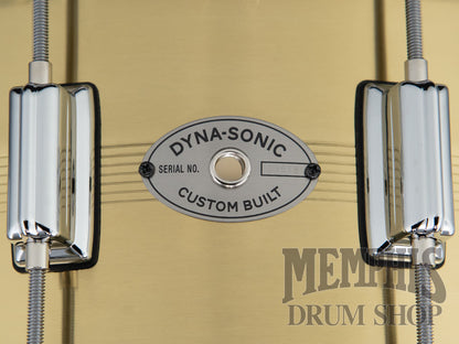 Rogers 14x6.5 Dyna-Sonic 7-Line Brass Snare Drum
