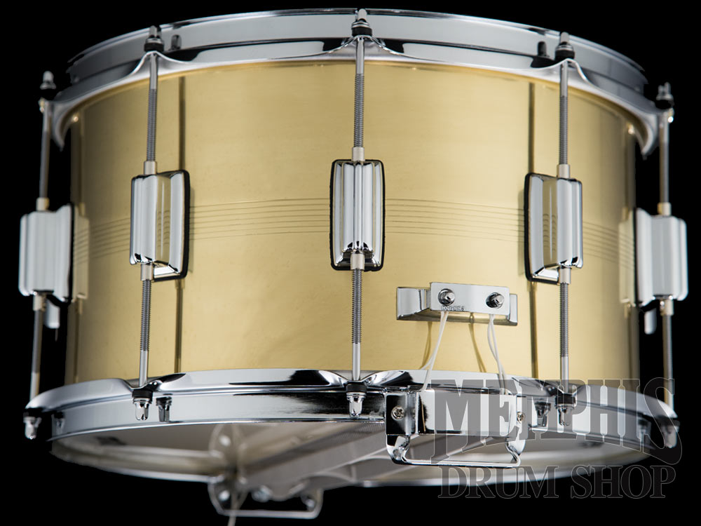 Rogers 14x8 Dyna-Sonic B7 Brass Snare Drum