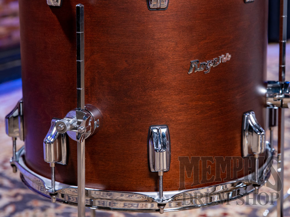 Rogers Cleveland Drum Set 20/12/14 - Satin Dark Mahogany