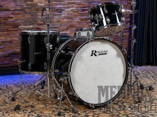 Rogers PowerTone Drum Set 24/13/16 - Piano Black