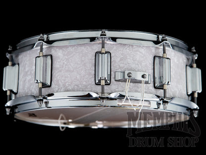 Rogers 14x5 SuperTen Snare Drum - White Marine Pearl