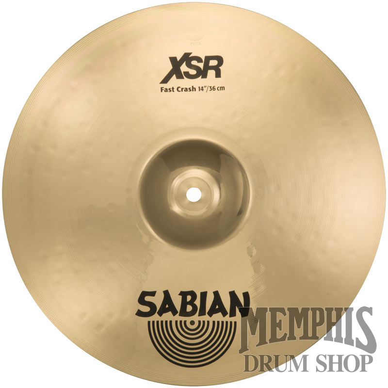 Sabian 14" XSR Fast Crash Cymbal - Brilliant