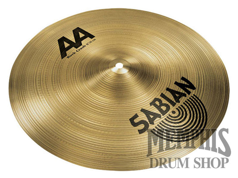 Sabian 16" AA Rock Crash Cymbal