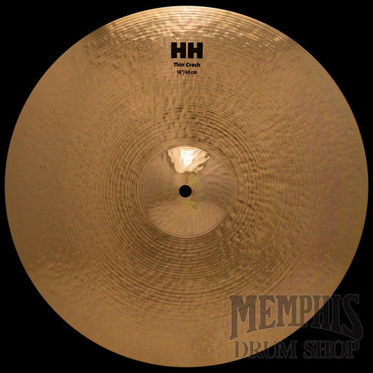 Sabian 16" HH Thin Crash Cymbal - Brilliant