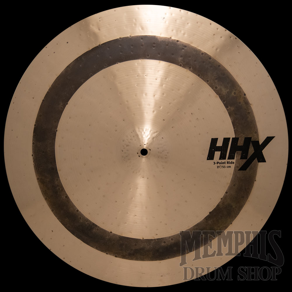 Sabian 21" HHX 3-Point Ride Cymbal