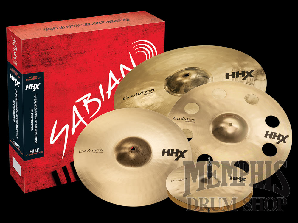 Sabian HHX Evolution Promotional Cymbal Box Set