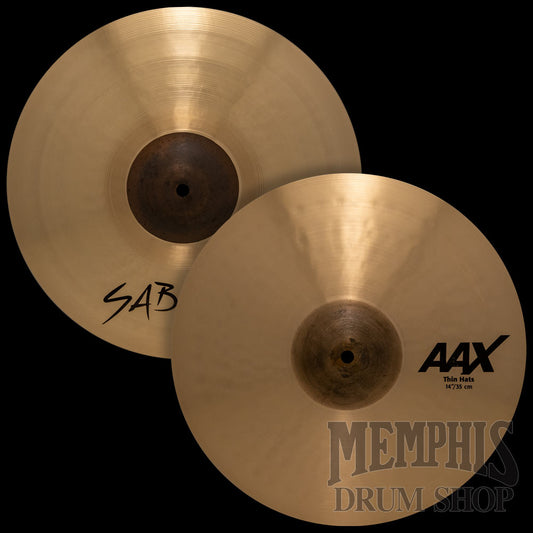 Sabian 14" AAX Thin Hi-Hats