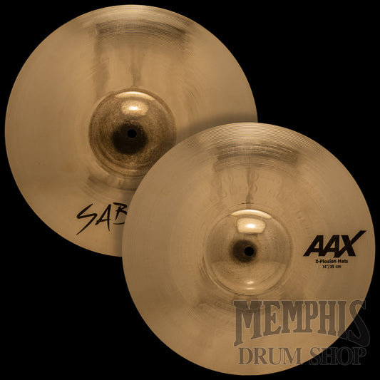 Sabian 14" AAX X-Plosion Hats Hi-Hats - Brilliant