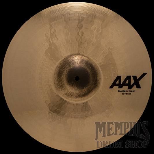 Sabian 16" AAX Medium Crash Cymbal - Brilliant