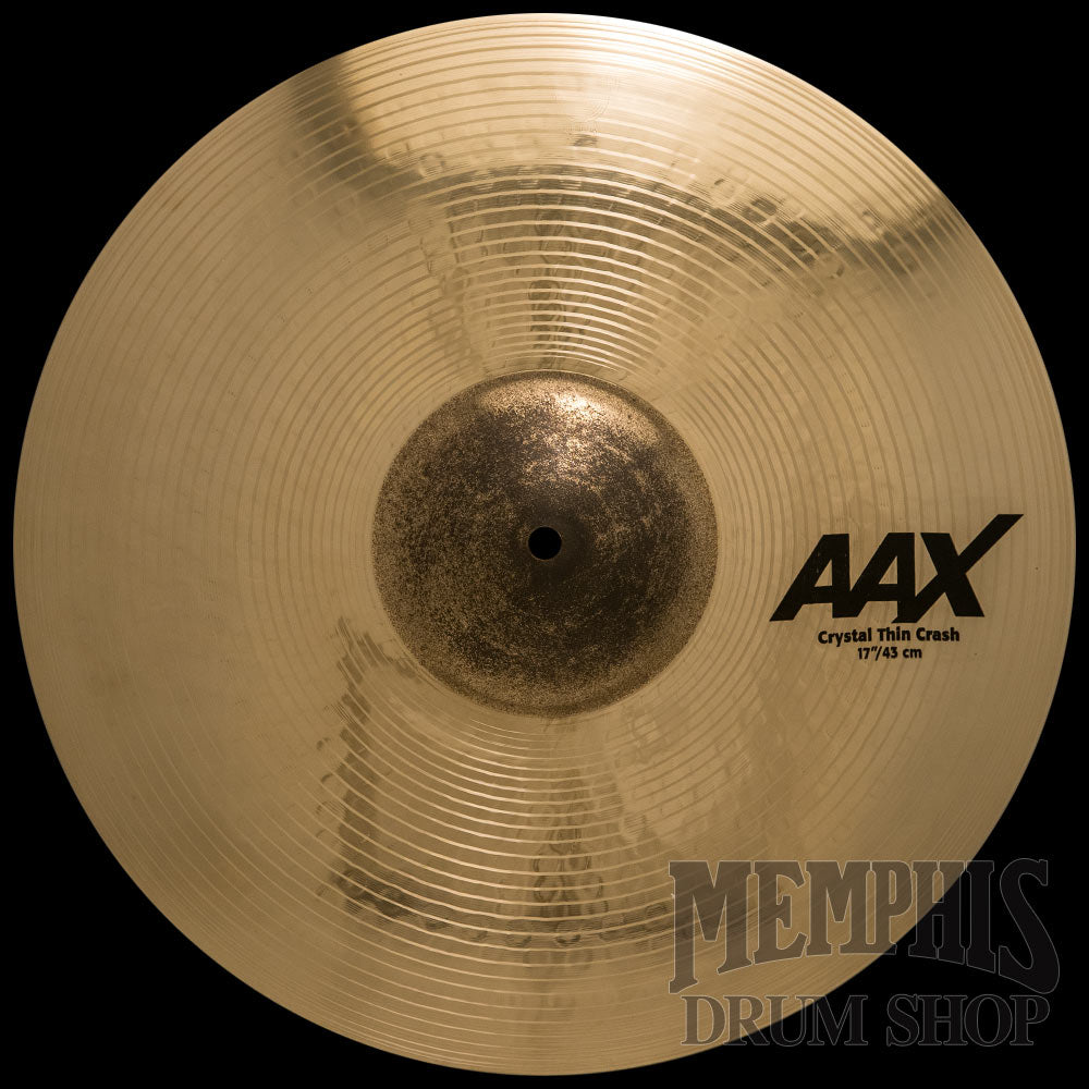 Sabian 17" AAX Crystal Thin Crash Cymbal
