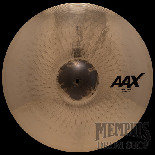 Sabian 19" AAX Thin Crash Cymbal - Brilliant