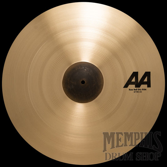 Sabian 21" AA Raw Bell Dry Ride Cymbal