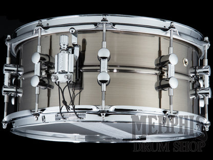 Sonor 14x6.5 Kompressor Series Black Nickel Plated Brass Snare Drum