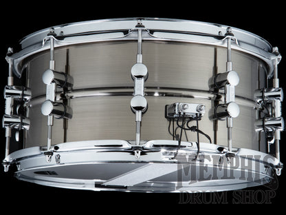 Sonor 14x6.5 Kompressor Series Black Nickel Plated Brass Snare Drum